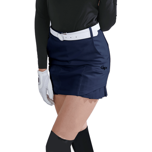 GoPlayer Women's Elastic Waist Golf Skirt