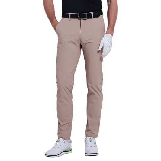 GoPlayer Men's Moisture Wicking Golf Pants (Khaki) 2025
