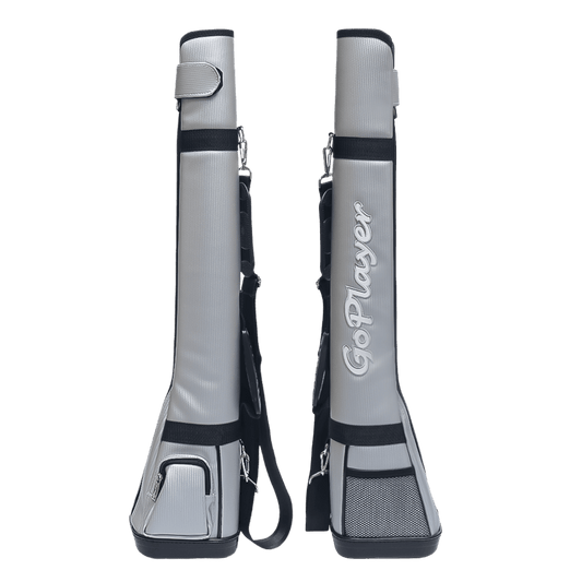 GoPlayer New Half Gun Bag (Shell Leather Silver)