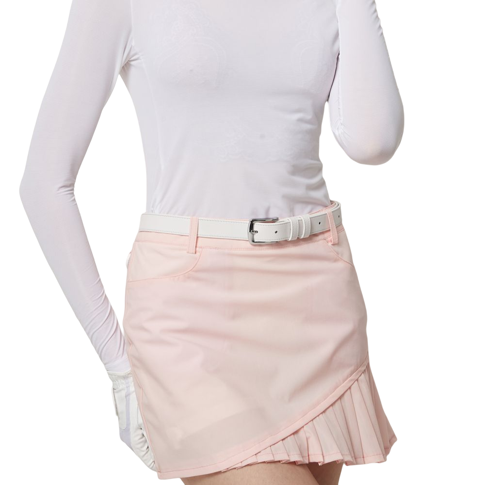 GoPlayer女高爾夫萬用腰包皮帶(白)