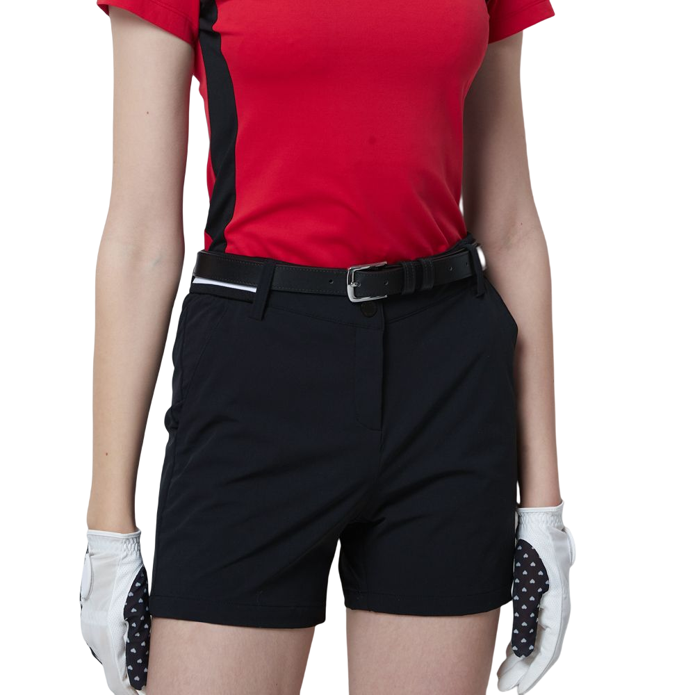 GoPlayer女高爾夫萬用腰包皮帶(黑)