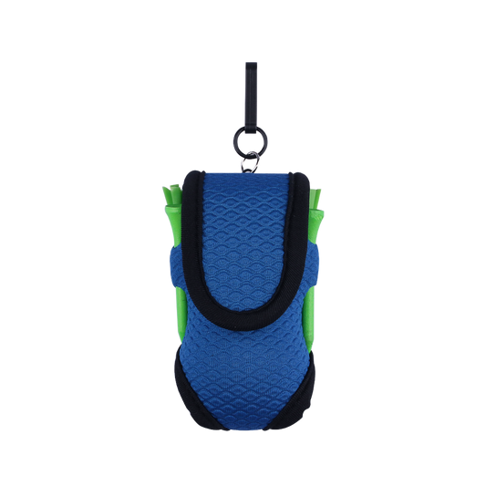 GoPlayer Golf Premium Plaid Ball Bag (Blue)