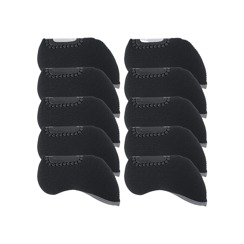 GoPlayer Plaid 3D Iron Set (All Black)