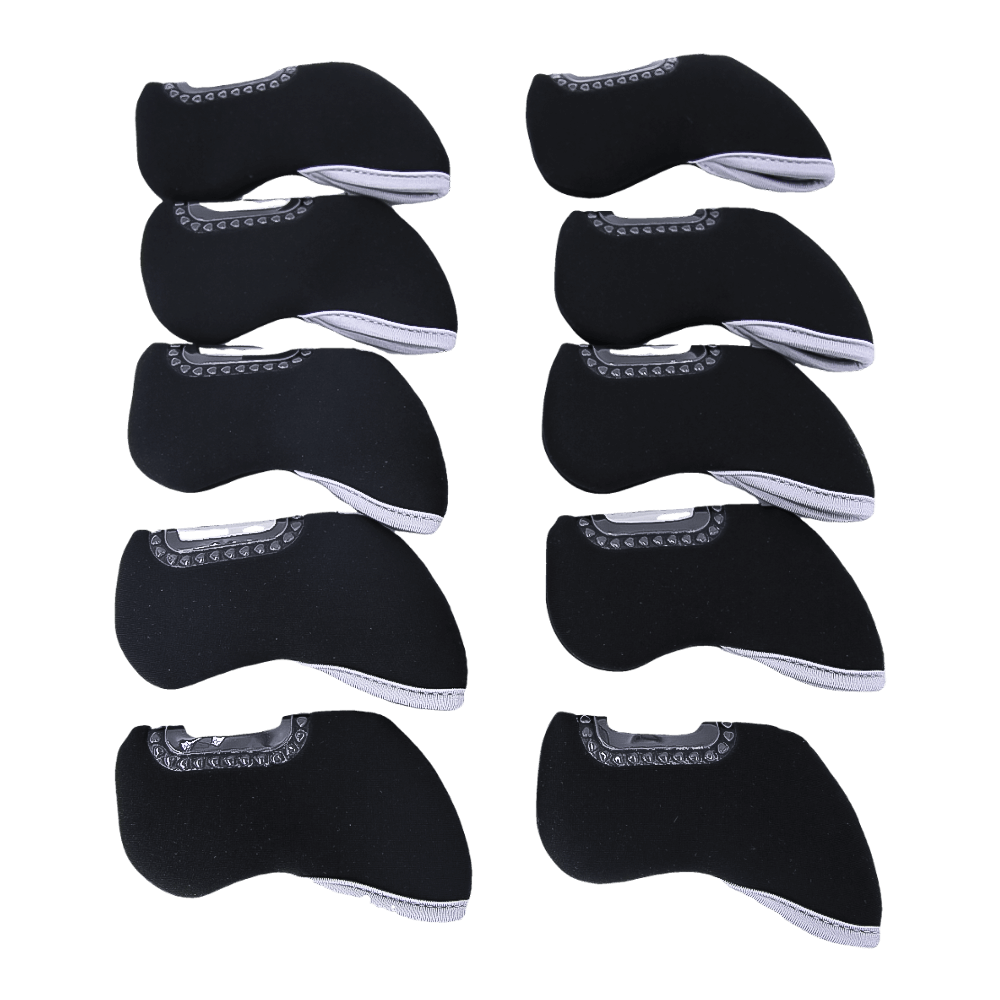 GoPlayer Plaid 3D Iron Set (All Black)