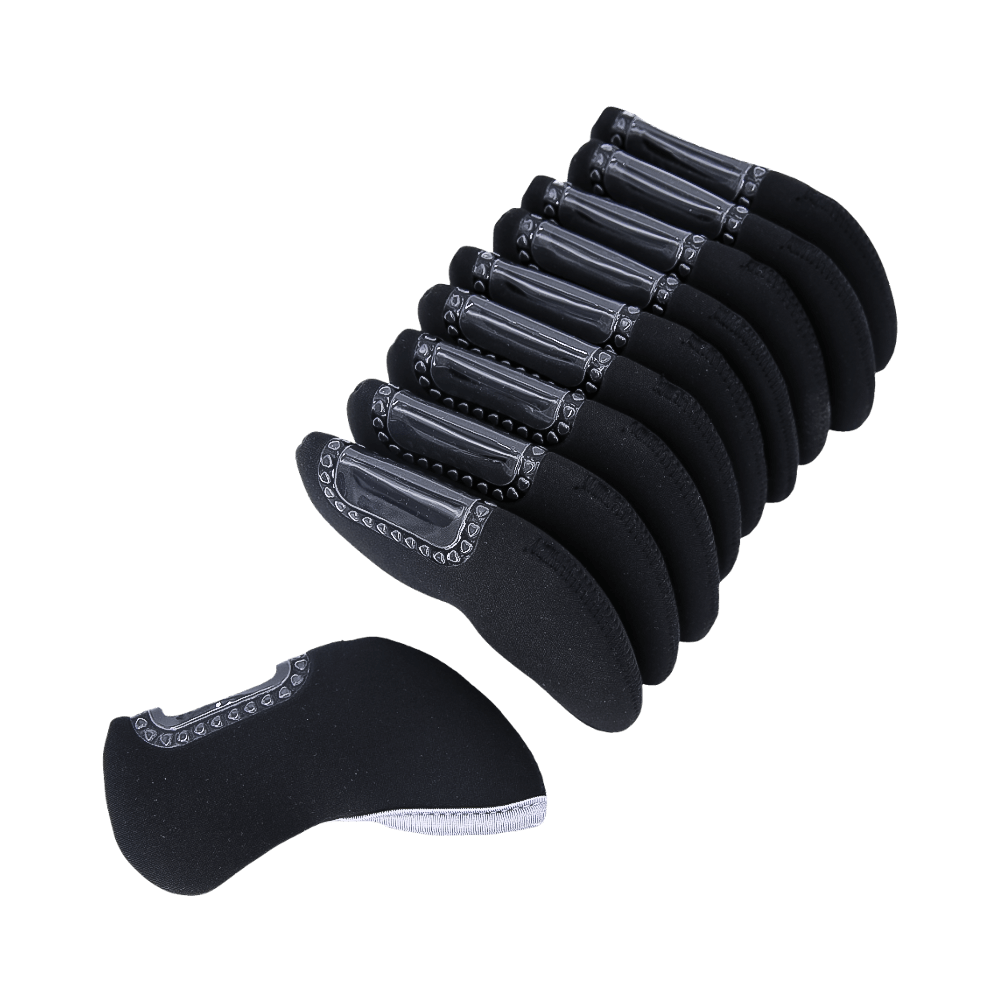 GoPlayer Plaid 3D Iron Set (All Black)