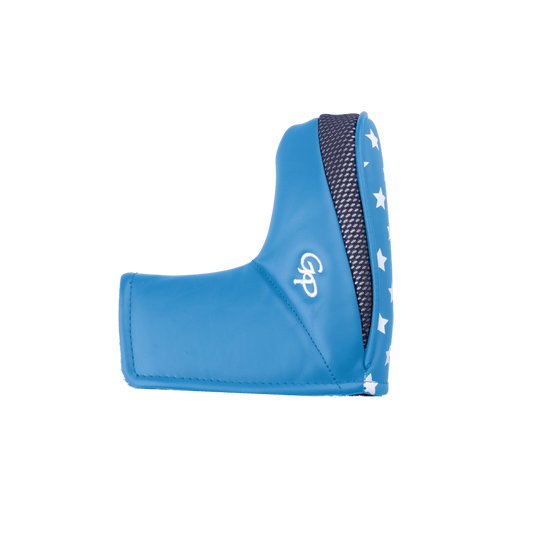 GoPlayer Putter Cover L Western Flag (Light Blue)