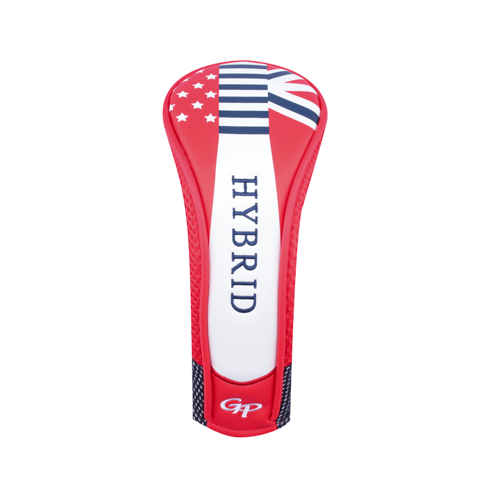 GoPlayer Iron Wooden Pole Set Western Flag (Red)