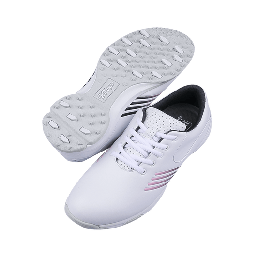 GoPlayer Ladies Golf Shoes (White & Black)