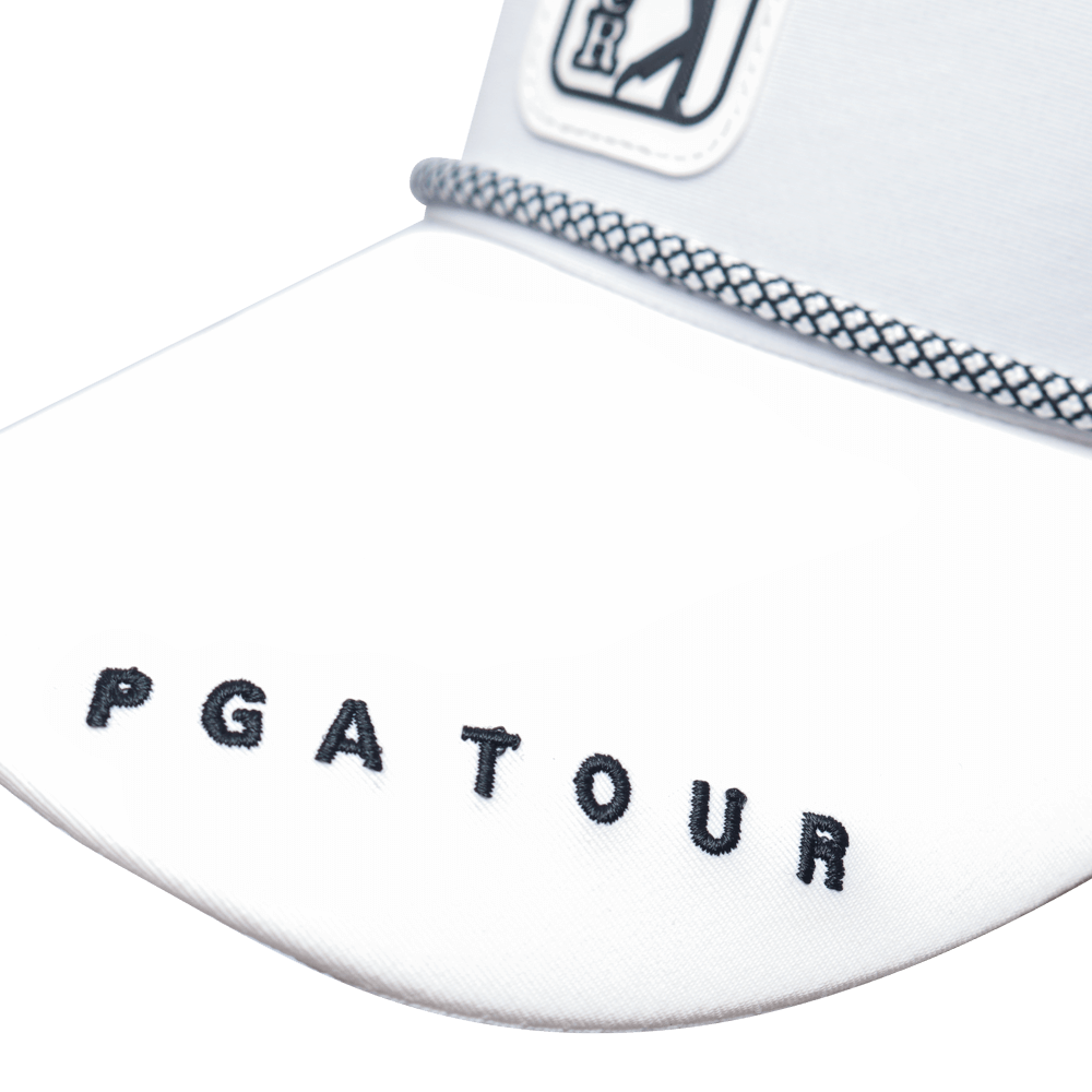 PGA TOUR高爾夫經典球標帽(純白)