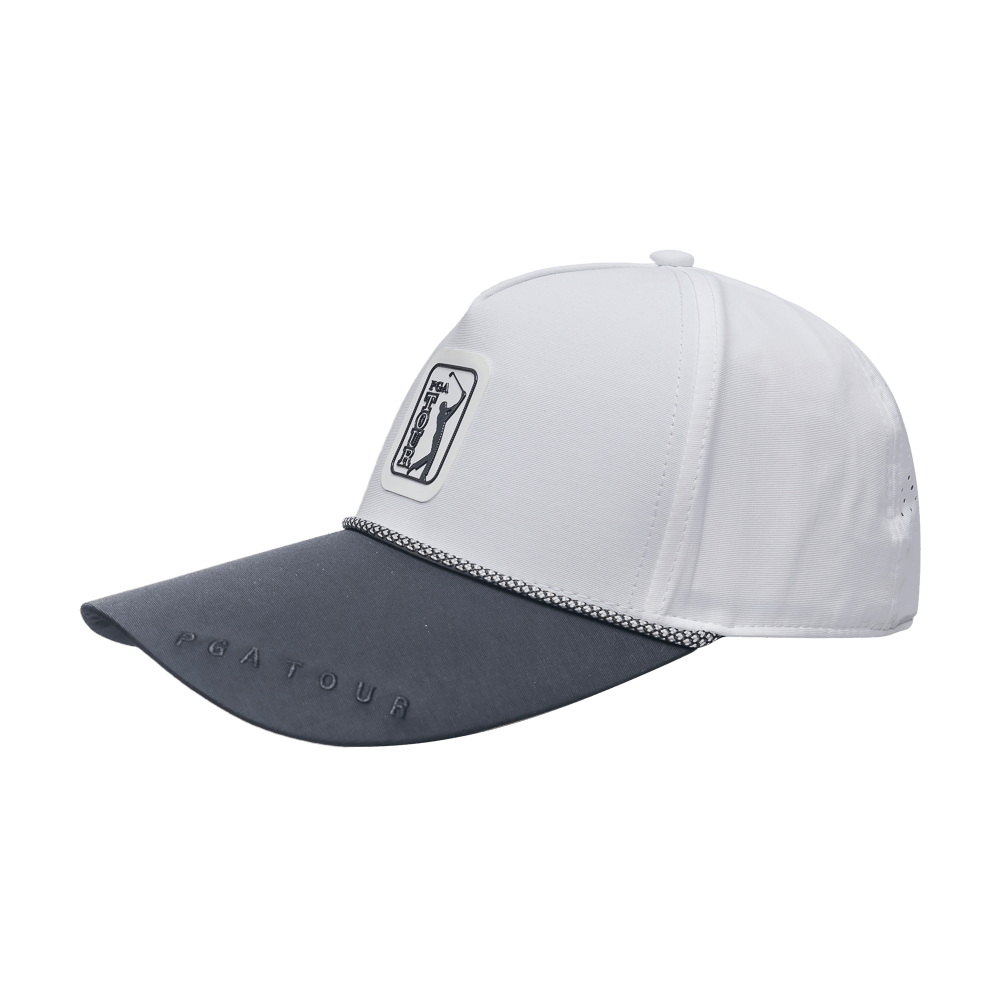 PGA TOUR高爾夫經典球標帽(白)