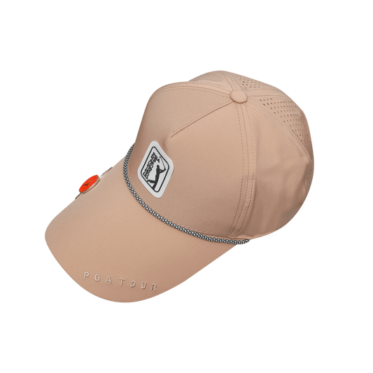 PGA TOUR Golf Exquisite Ball Cap (Navy Blue)