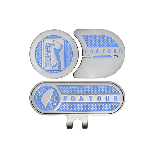 PGA Golf Ball Marker (Light Blue)