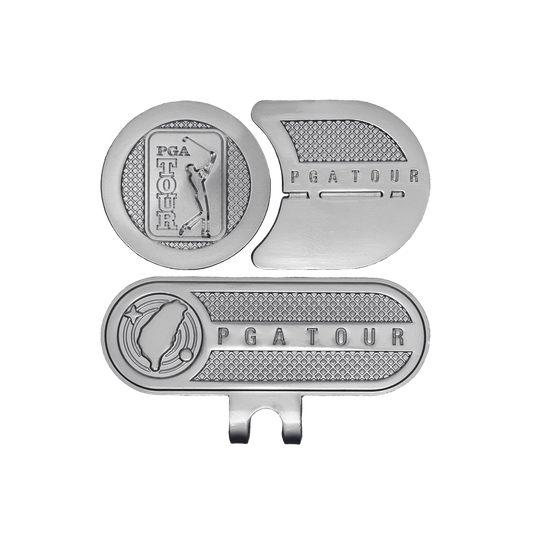 PGA Golf Ball Marker (Silver)