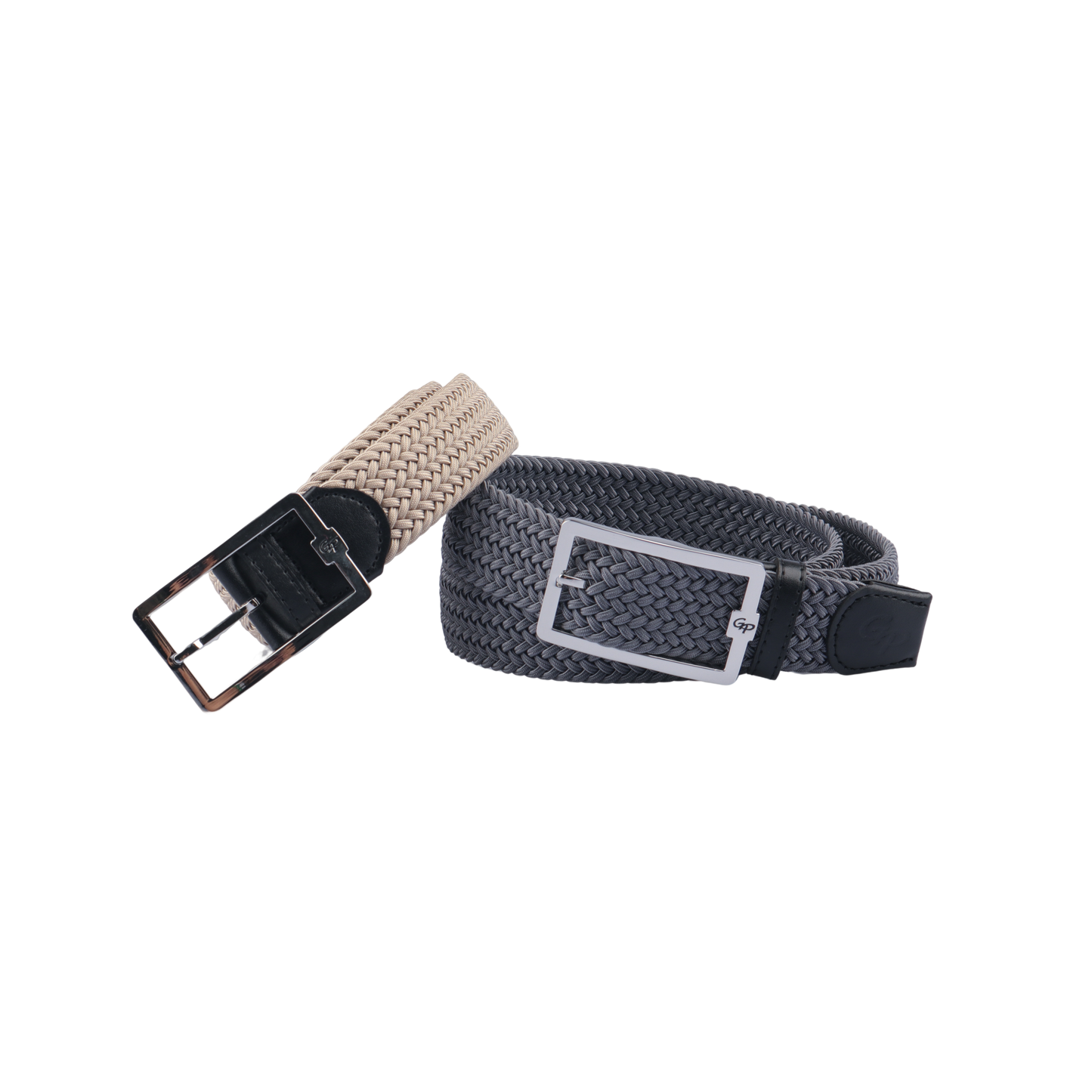 GoPlayer Men's Golf Elastic Belt (Beige)