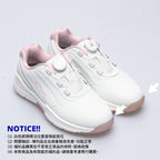 【福利品】GoPlayer EliteLinks 高爾夫旋鈕女鞋(白粉)