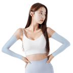 GoPlayer女涼感防曬袖套(淺藍)