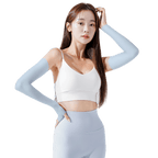 GoPlayer女涼感防曬袖套(淺藍)