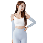 GoPlayer女涼感防曬袖套(淺藍)