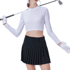 GoPlayer 女抗UV半身防曬衣(白)