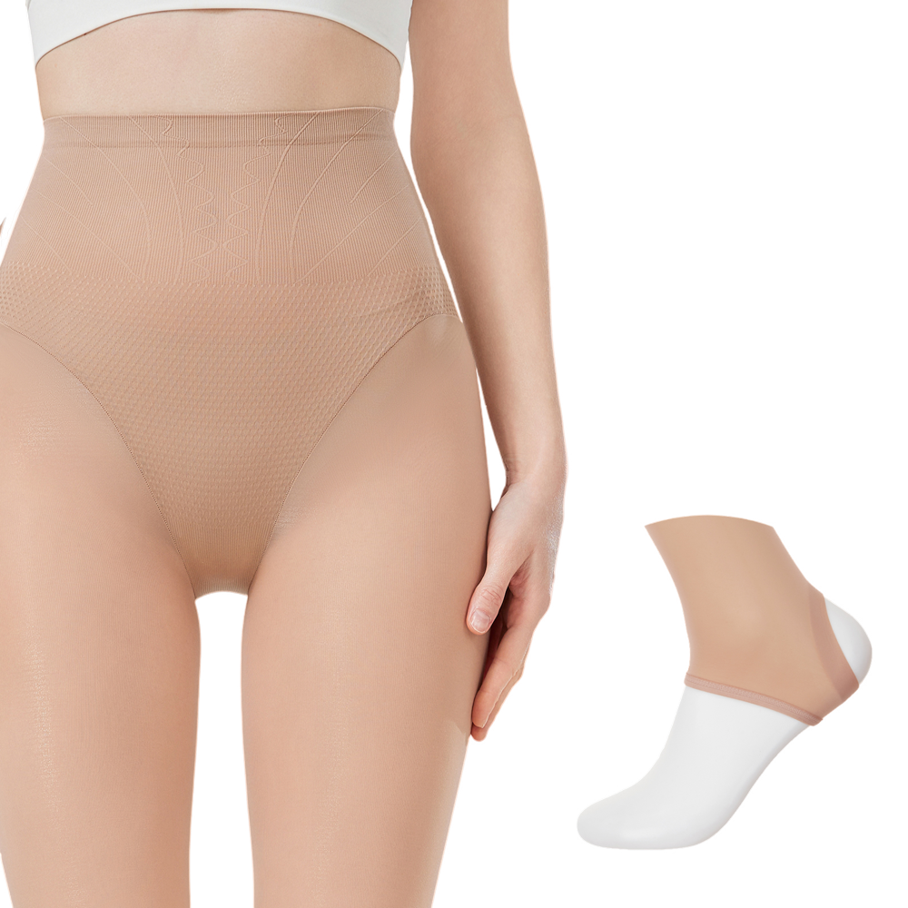 GoPlayer Golf Sunscreen Compression Leggings (Dark Nude)
