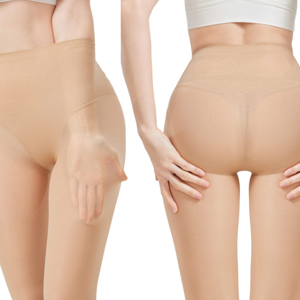 GoPlayer Golf Sunscreen Compression Leggings (Dark Nude)