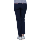 GoPlayer彈性腰圍快乾高爾夫長褲(藏青)