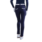 GoPlayer女彈性高爾夫長褲(藏青)