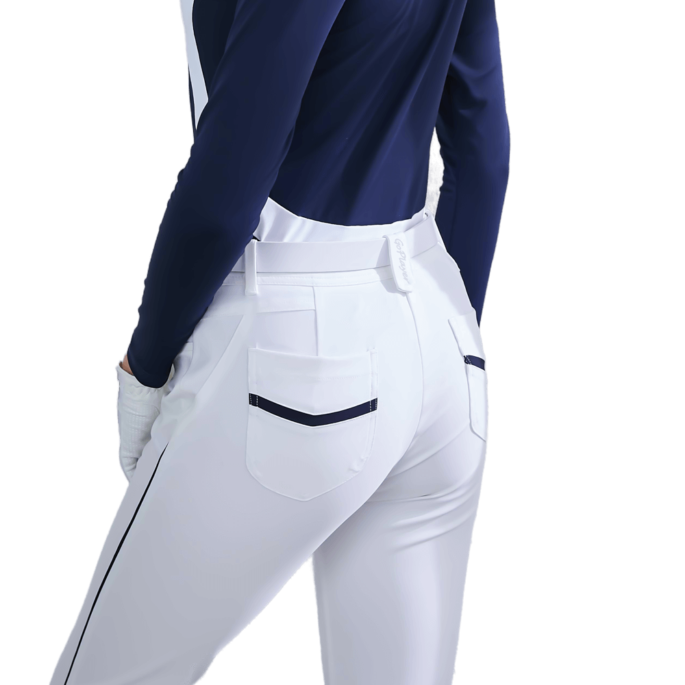 GoPlayer Women's Stretch Golf Pants Red