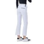 GoPlayer Women's High Waist Elastic Golf Pants (White)