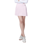 GoPlayer Women's Elastic Golf Pants Skirt (Pink)