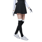 GoPlayer Women's Elastic Golf Pants Skirt (Black)