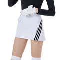 GoPlayer Women's Golf A-Line Skirt (White)