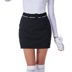 GoPlayer女高爾夫腰帶包臀裙(黑)