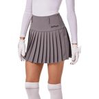 GoPlayer女高爾夫彈性腰百褶裙(灰)