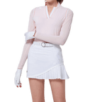 GoPlayer女連身防曬袖套衣(粉)