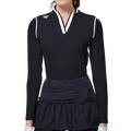 GoPlayer女連身防曬袖套衣(黑)