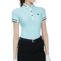 GoPlayer Women's Golf Ultra-Stretch Short-Sleeve Top (Light Green)