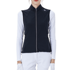 GoPlayer女高爾夫防潑水運動背心(黑)