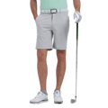 GoPlayer男沖孔透氣高爾夫短褲(淺灰)