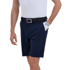 GoPlayer男沖孔透氣高爾夫短褲(藏青)