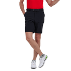 GoPlayer男沖孔透氣高爾夫短褲(黑)