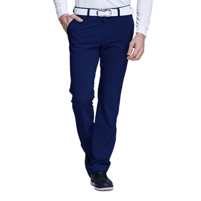 GoPlayer Elastic Waist Quick-Drying Golf Pants (Navy Blue)