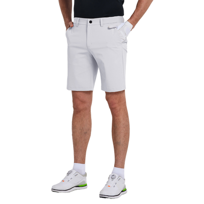 GoPlayer elastic waist quick-drying golf shorts (white)
