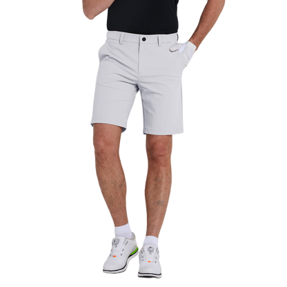 GoPlayer elastic waist quick-drying golf shorts (white)