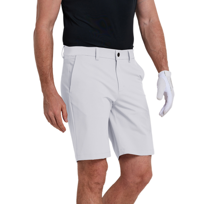 GoPlayer elastic waist quick-drying golf shorts (white)