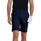 GoPlayer男彈性腰高爾夫短褲(藏青)