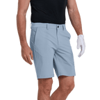 GoPlayer男彈性腰高爾夫短褲(水手藍)