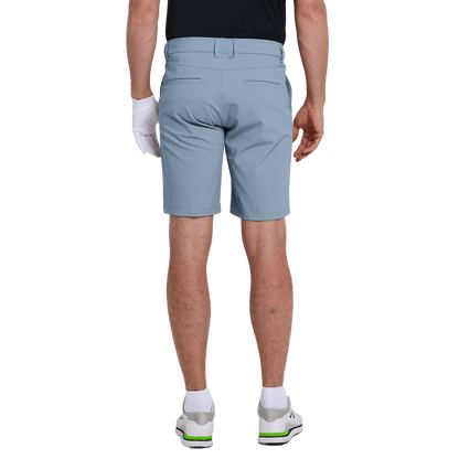 GoPlayer Men's Elastic Waist Golf Shorts (Sailor Blue)