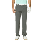 GoPlayer男彈性腰高爾夫長褲(中灰)