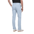 GoPlayer男彈性腰高爾夫長褲(水手藍)